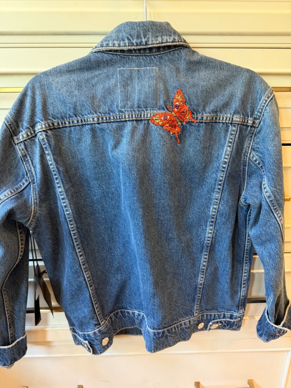 NWT mother denim ‘the mountain drifter’ embroidered jacket - Picture 4 of 6